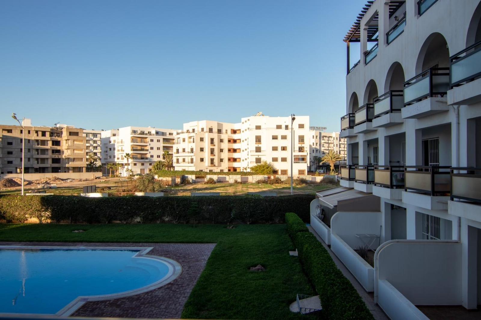 Prime Apt Near Beach With Pool, Amenities, Activities Deals Agadir Esterno foto